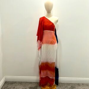 NOVA LUXE, CHIFFON KAFTAN DRESS,SIZE SMALL,NWT